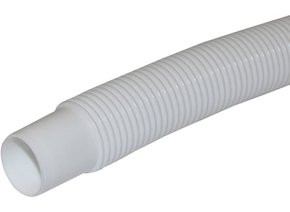 PlumbShop Poly Bilge Pump Hose, White, 1.125-in ID x 1.625-in OD x 6-ft