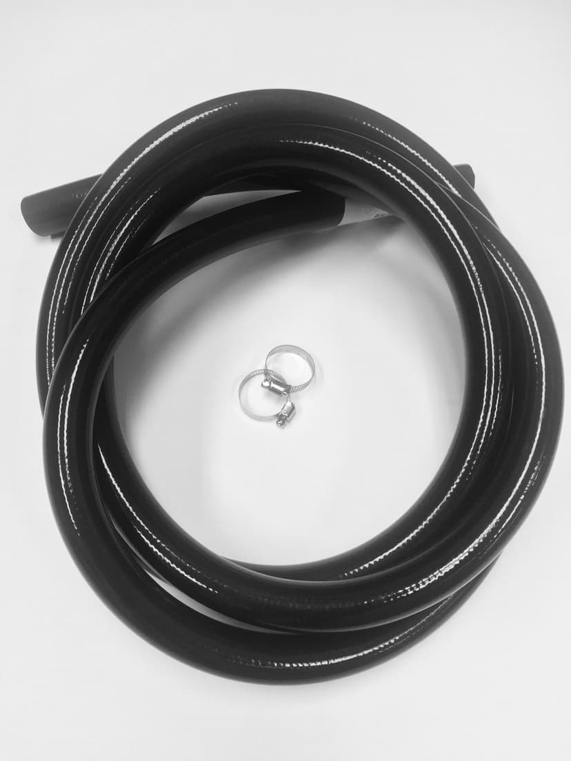 PlumbShop PVC Washing Machine Discharge Hose, 5/8-in ID x 10-ft