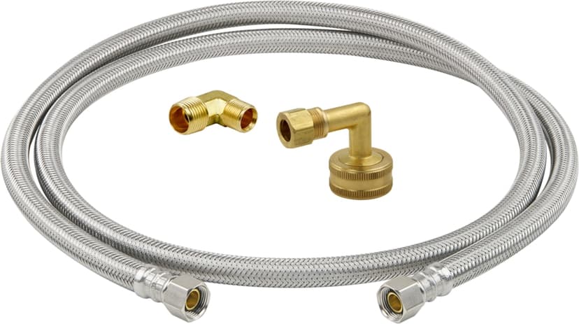 PlumbShop by BrassCraft Dishwasher Connector Supply Line Kit, 60-in