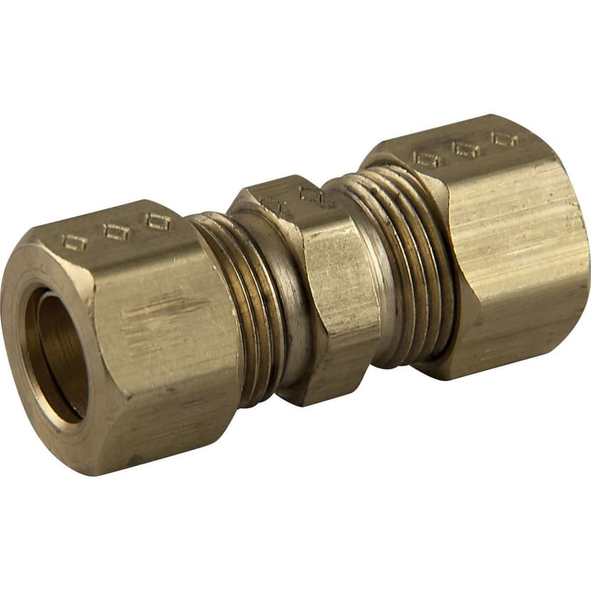 PlumbShop Brass Union Tube, 5/8-in OD