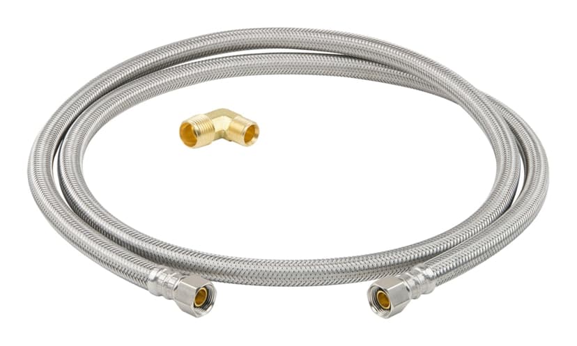 PlumbShop Stainless Steel Dishwasher Connector, 60-in