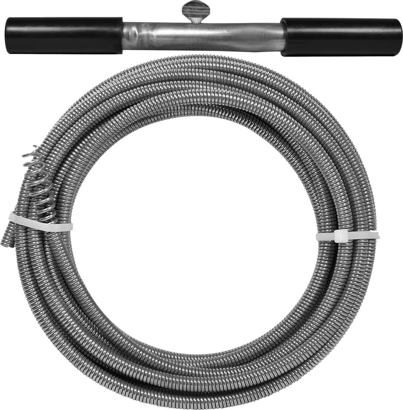 Plumbshop Drain Snake Auger, 3/8-in x 25-ft (0.95 cm x 7.62 m)