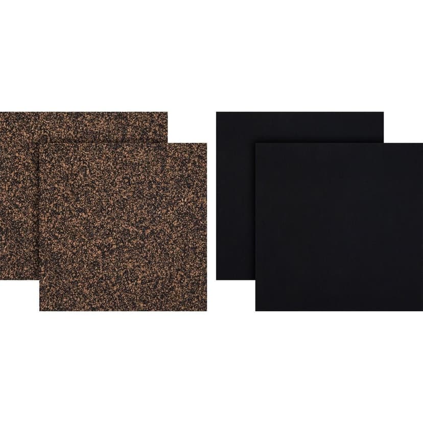 PlumbShop Rubber/Cork Sheet Gasket, Assorted Thickness