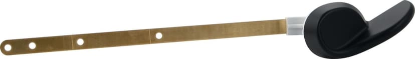 PlumbShop Toilet Tank Flush Lever, Fits Most Toilets, Matte Black