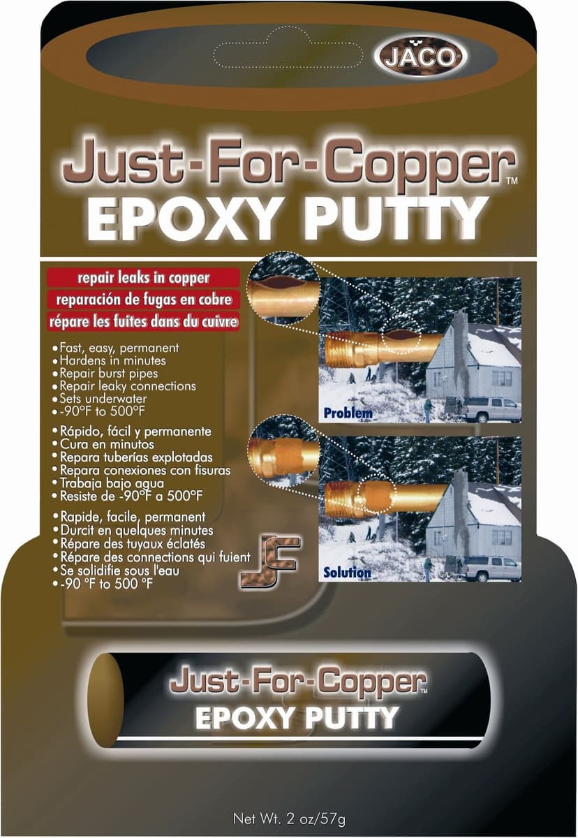 Just For Coppper Epoxy Putty, 2-oz