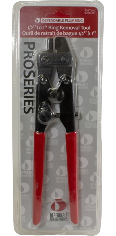 Dependable Plumbing ProSeries Ring Removal Tool, 1/2 to 1-in