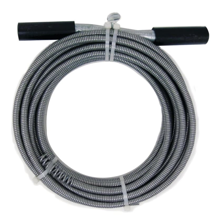 Cobra Galvanized Drain Auger with Speed Grip Handle, 1/2-in x 50-ft