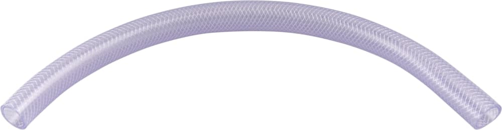 PlumbShop Precut Braided Vinyl Tube/Pipe/Hose, 3/4-in ID x 1.025-in OD x 10-ft