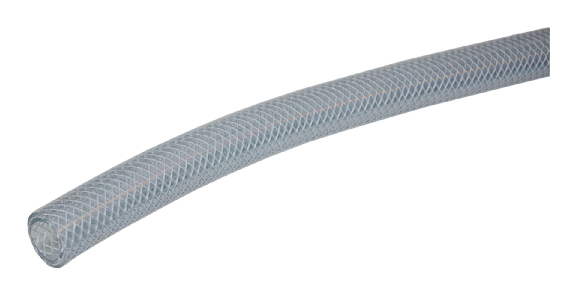 PlumbShop Braided Vinyl Tubing, 0.375-in ID x 0.625-in OD x 10-ft