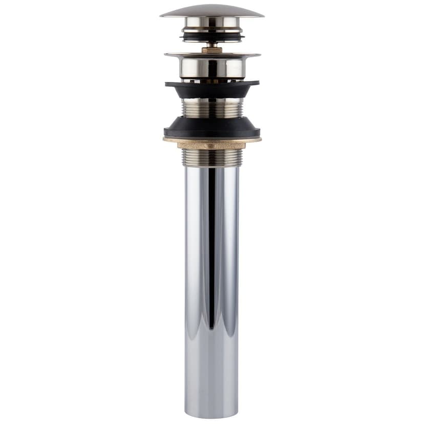 PlumbShop Pop Out Drain Assembly, Brushed Nickel, 1-1/4-in