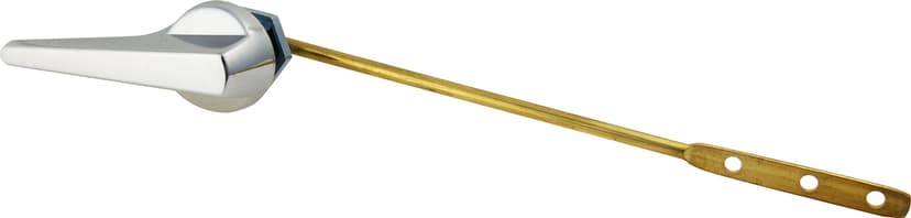 PlumbShop Deluxe Toilet Tank Lever, Chrome, 8-in
