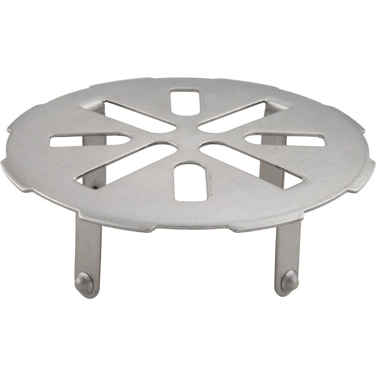 PlumbShop Stainless Steel 4-in Drain Cover Plate for 3-in ID Pipe