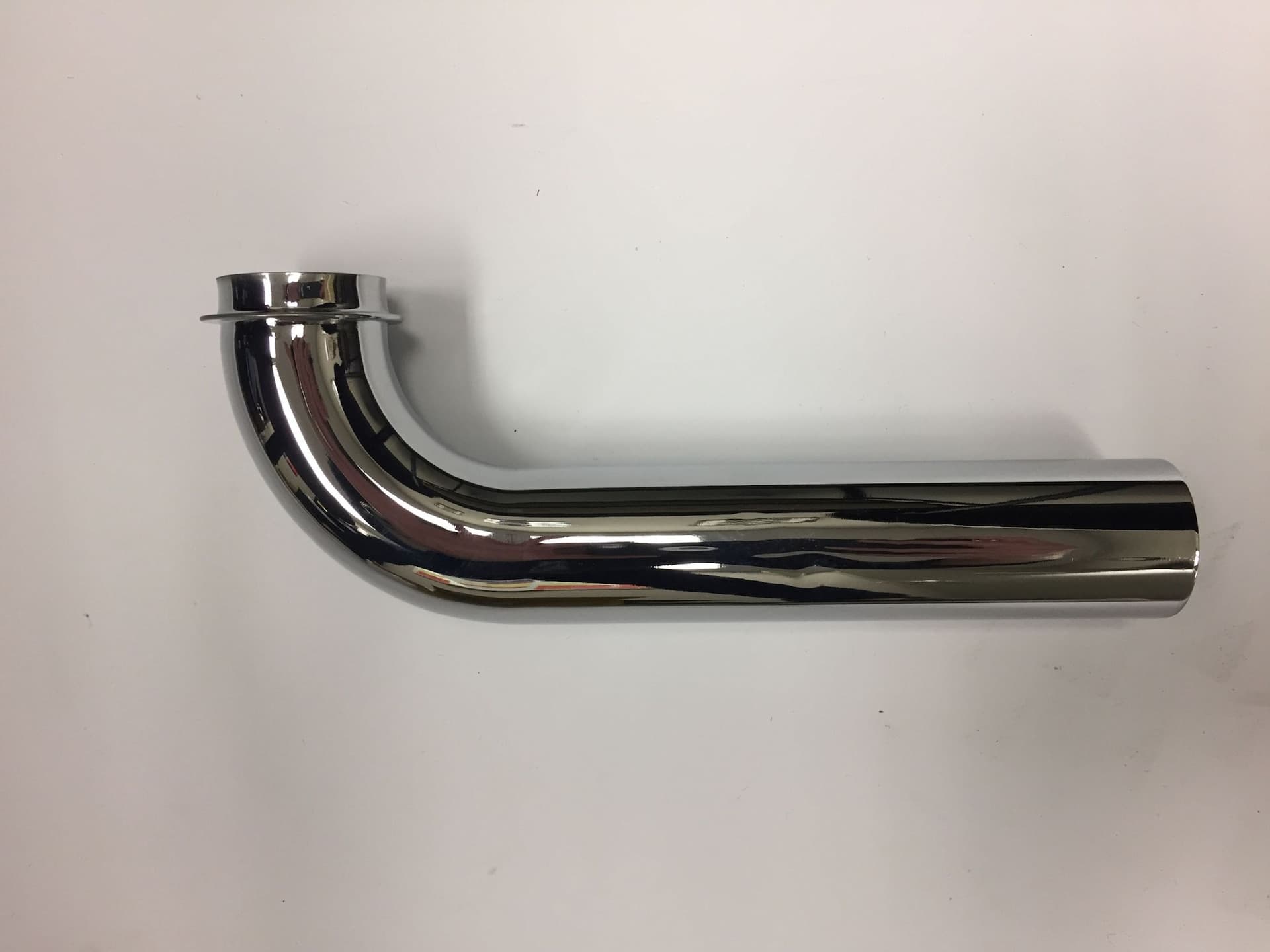 PlumbShop Stainless Steel Drain Wall Tube, 1-1/4 OD x 6-1/2-in