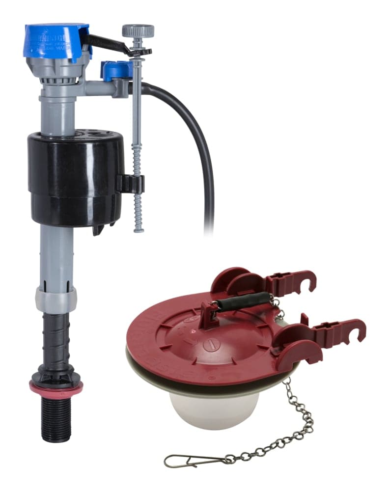 Fluidmaster PerforMAX® Universal High Performance Toilet Fill Valve with 3-in Flapper Repair Kit