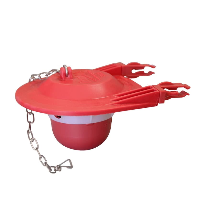 Korky Ultra 2X High Performance Toilet Flapper, Red, 3-in