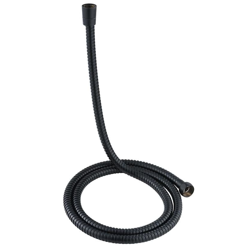 CraftX 60-in Matte Black Stainless Steel Handshower Hose