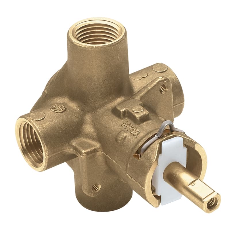 Moen M-PACT Brass Tub & Shower Valve, 1/2-in IPS Connection