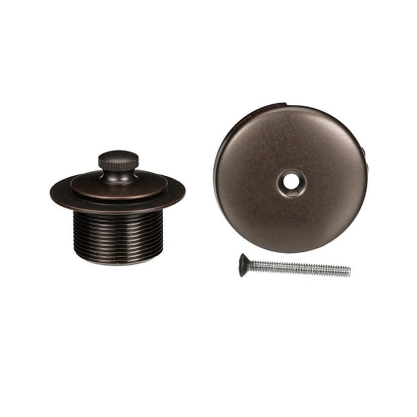 Moen Push-N-Lock Tub & Shower Drain Kit, Oil-Rubbed Bronze
