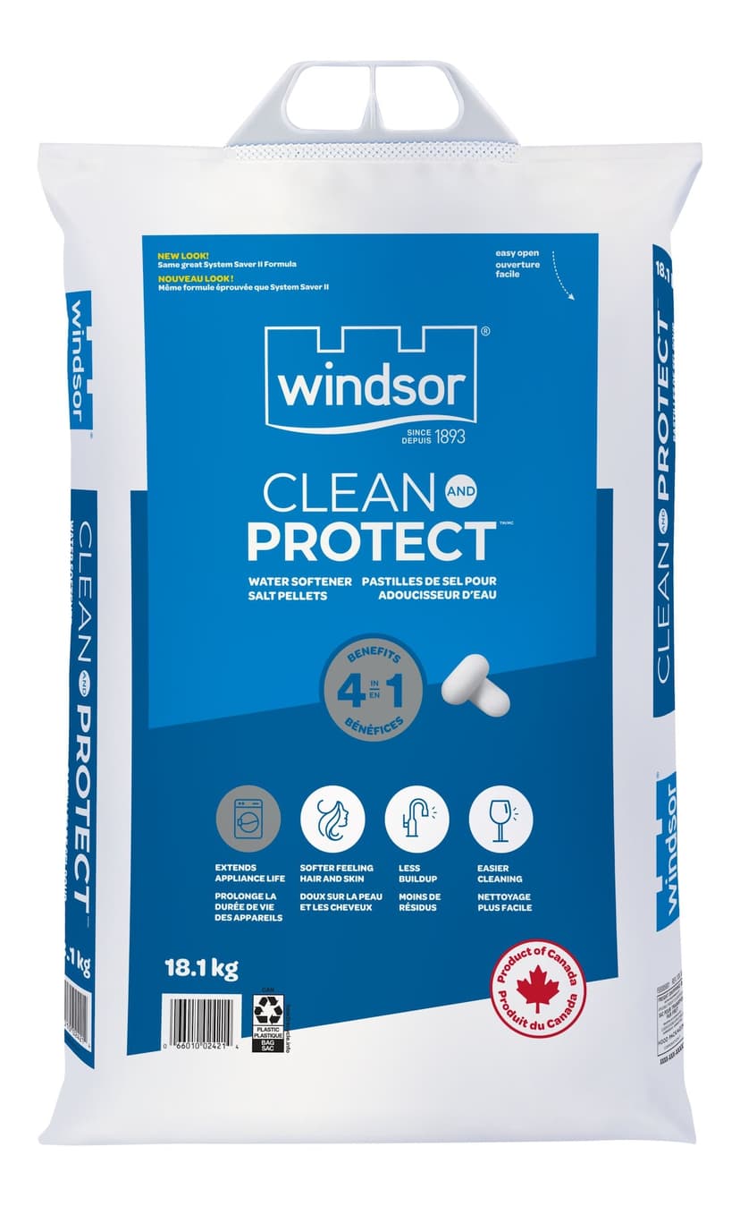 Windsor Salt Clean and Protect Water Softener Pellets, 18.1-kg