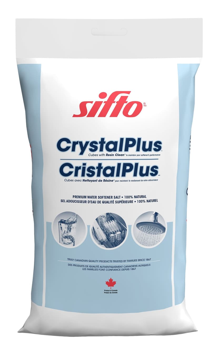 Sifto Crystal Plus Water Softener Salt, 20-kg