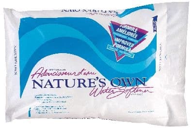 Nature's Own Water Softener Potassium Chloride Crystals, 20-kg