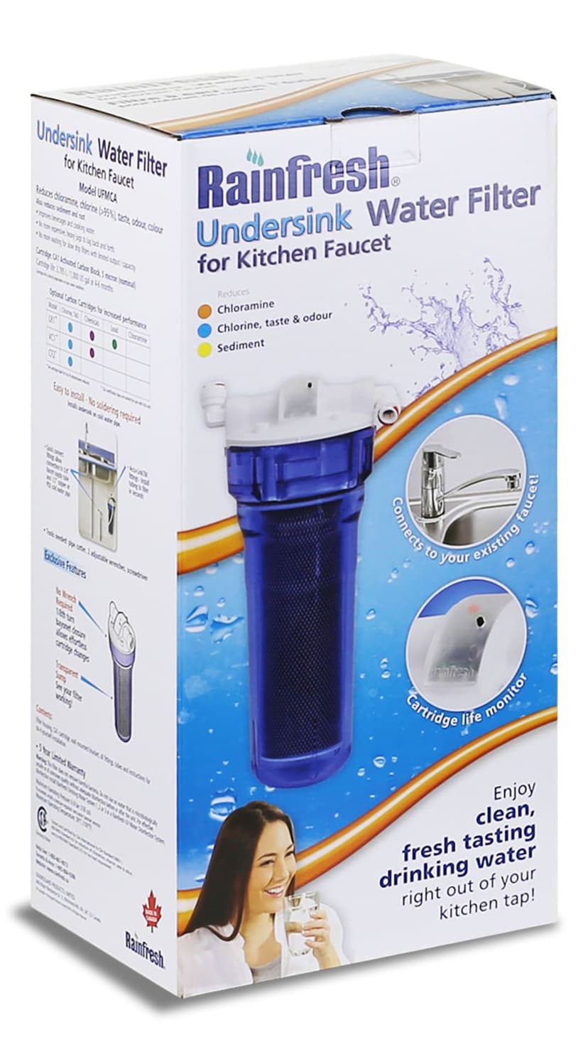 Rainfresh UFMCA Under-Sink Water Filter for Kitchen Faucets