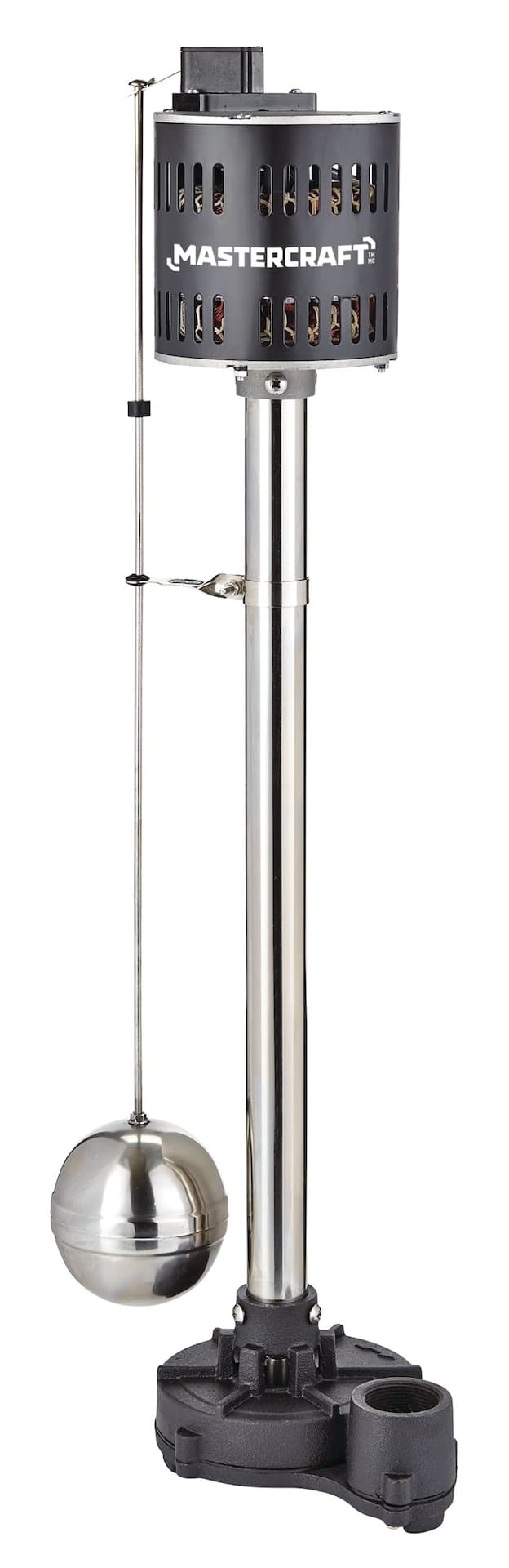 Mastercraft 1/3-HPCast-Iron Column Electric Sump Pump