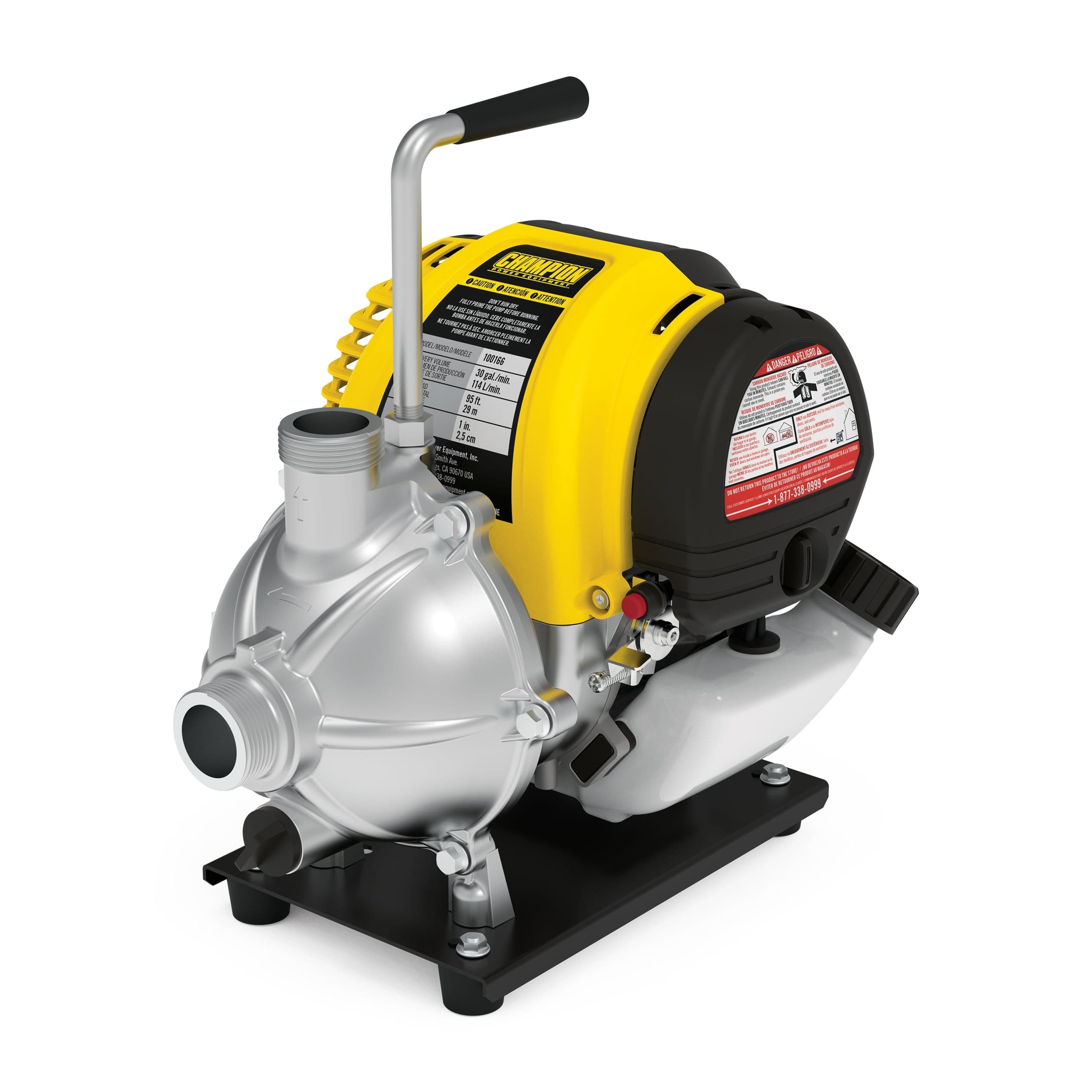 Champion Power Equipment 1-Inch Gas-Powered Water Transfer Pump with Hose Kit