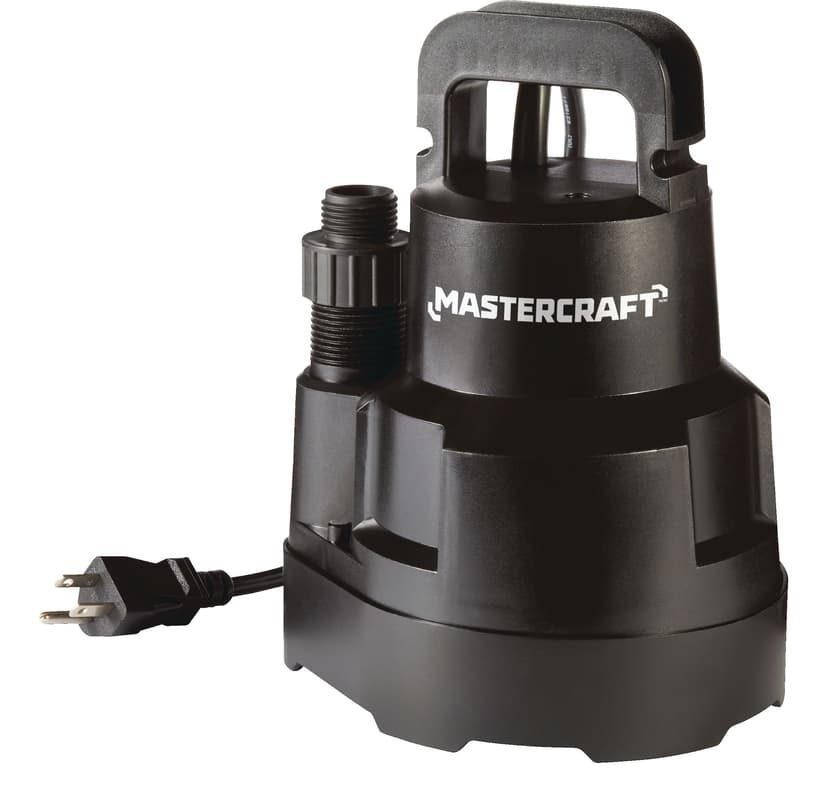 Mastercraft 1/5-HP Submersible Electric Utility Pump
