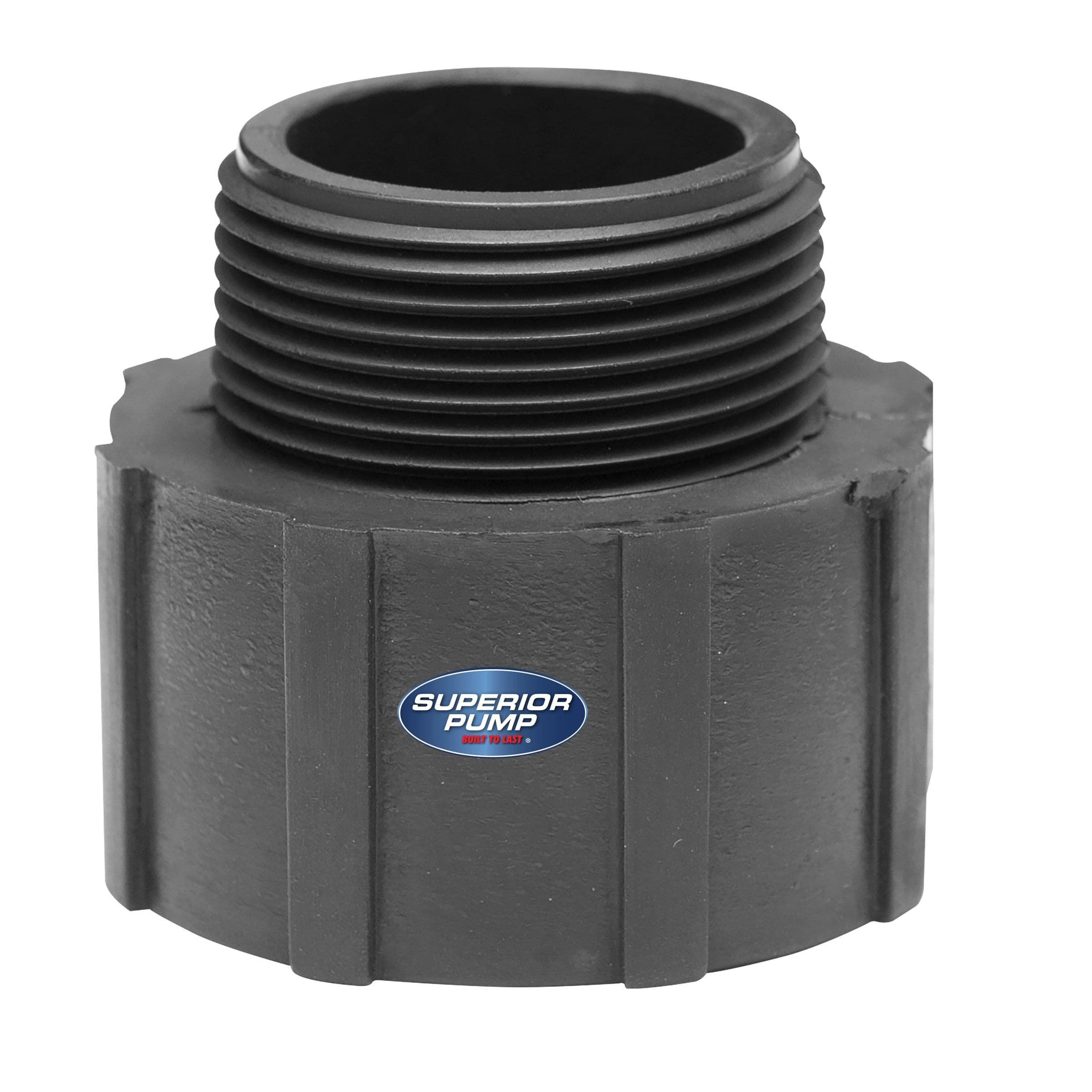 Superior MPT Adapter, 1-1/2-in FPT x 1-1/4-in, Thermoplastic Construction
