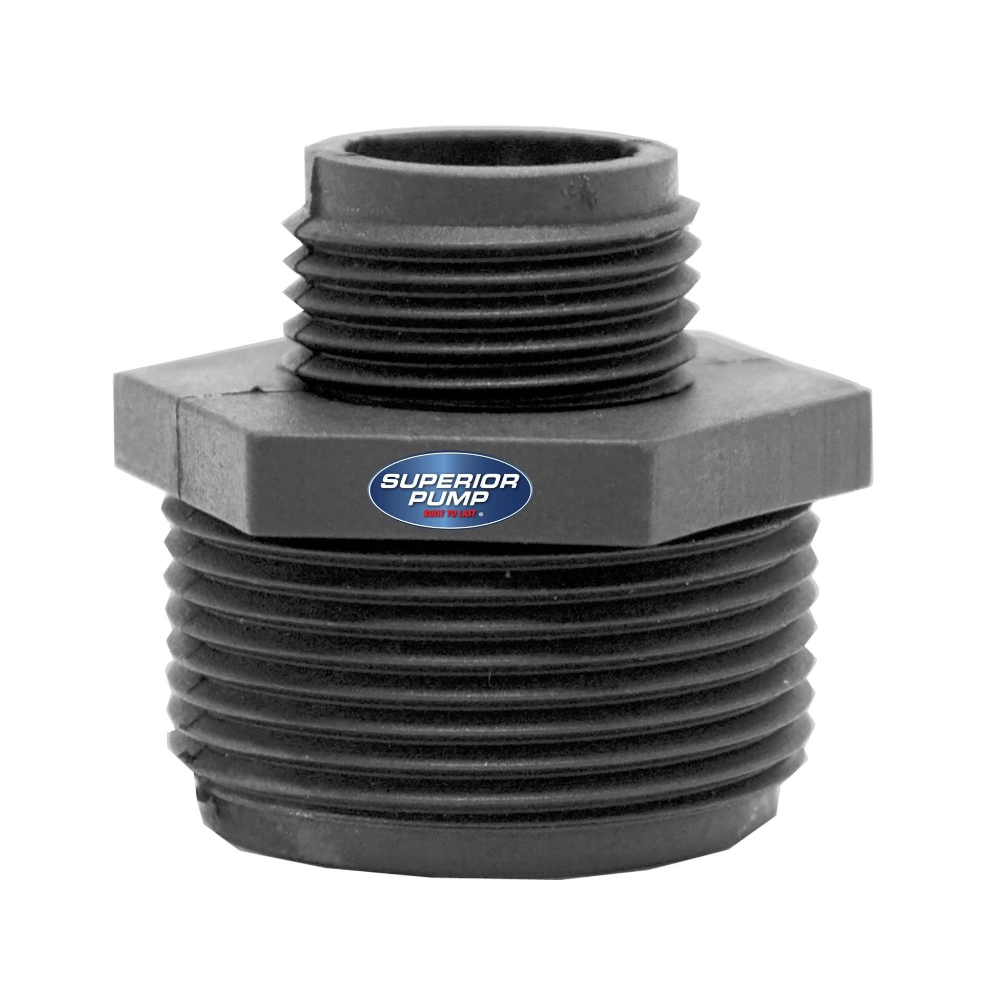 Superior GHT Adapter, 1-1/4-in MPT x 3/4-in, Thermoplastic Construction