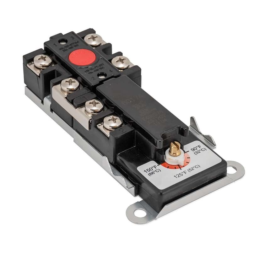 Eastman 60174N6 to 24-Gal Upper Water Heater Thermostat, Black