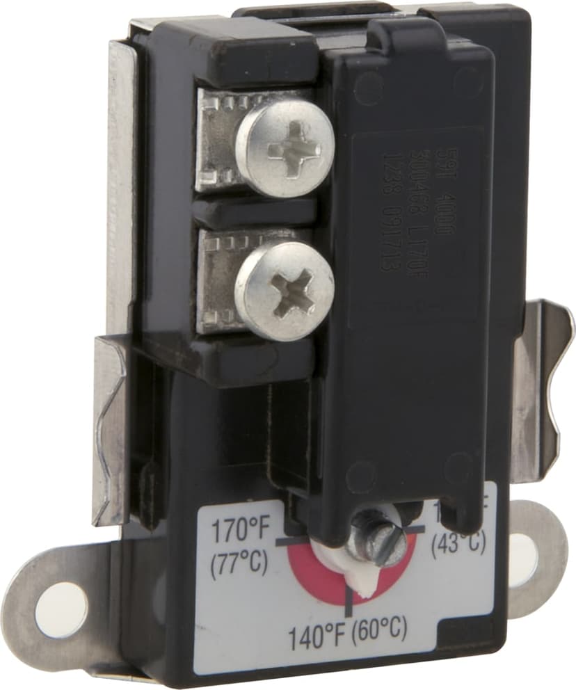Eastman 60170N Lower Water Heater Thermostat, Black
