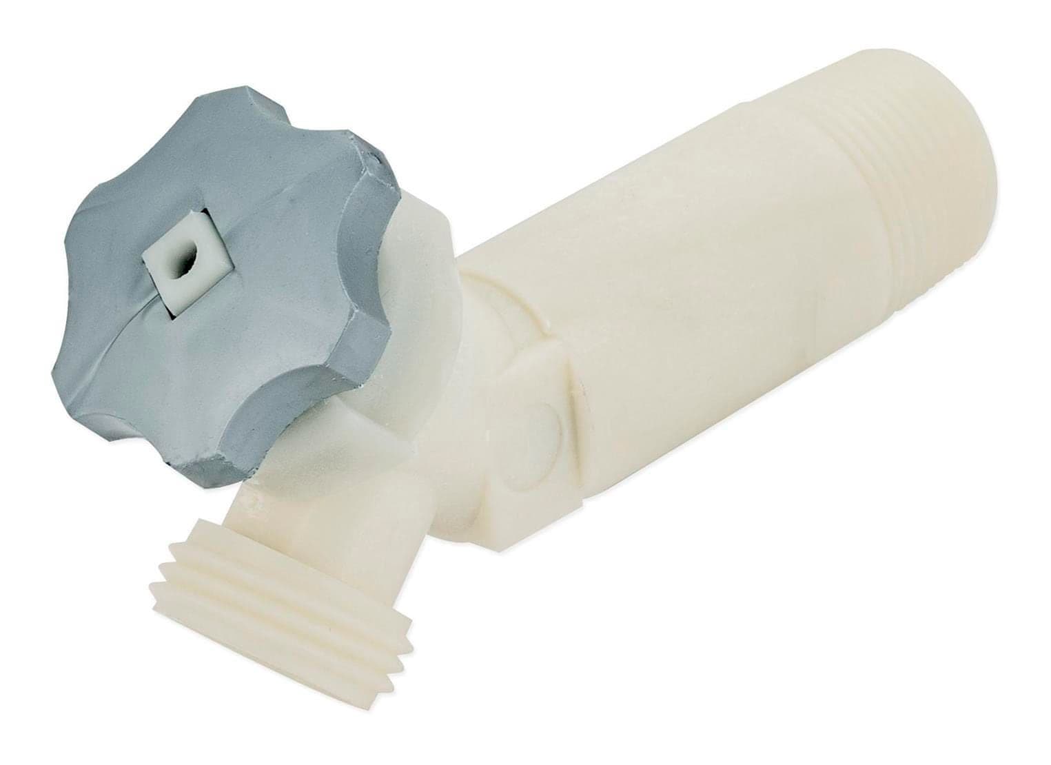 Eastman 60093PK Head Master Flow Drain Valve, White