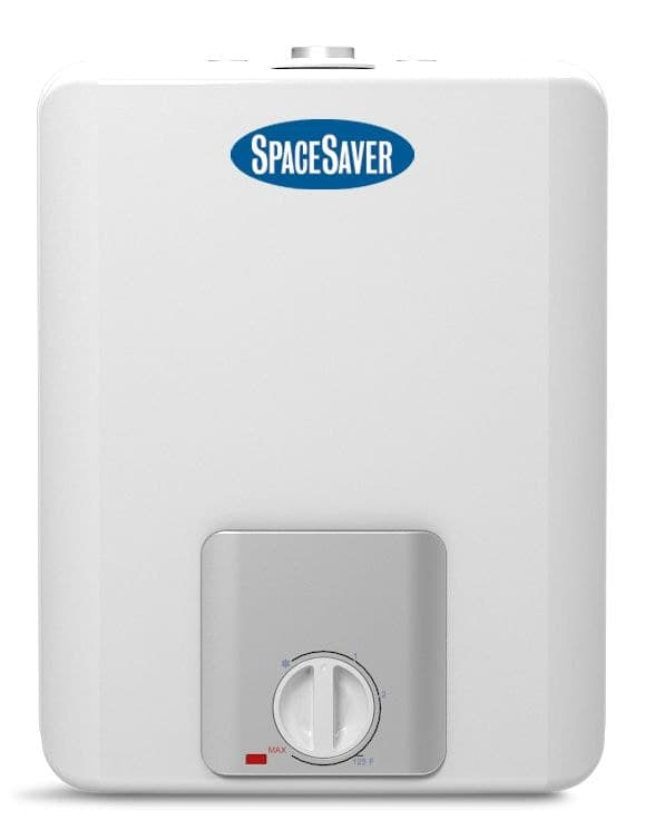GSW SS025SE15 Space Saver Water Heater, 1440W/120V 10-L Top-Entry Electric, White
