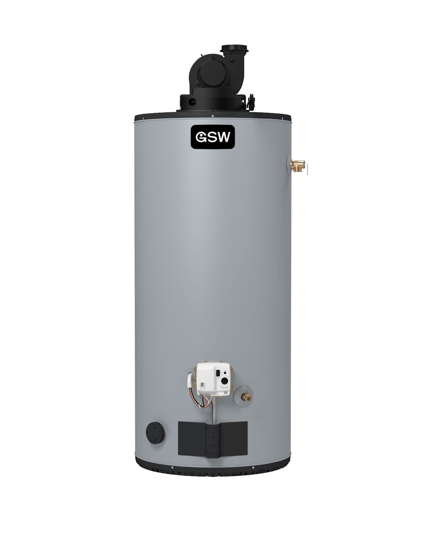 GSW G650S40N-PV-ES2 40,000-BTU 189-L Natural Gas Water Heater, Metallic