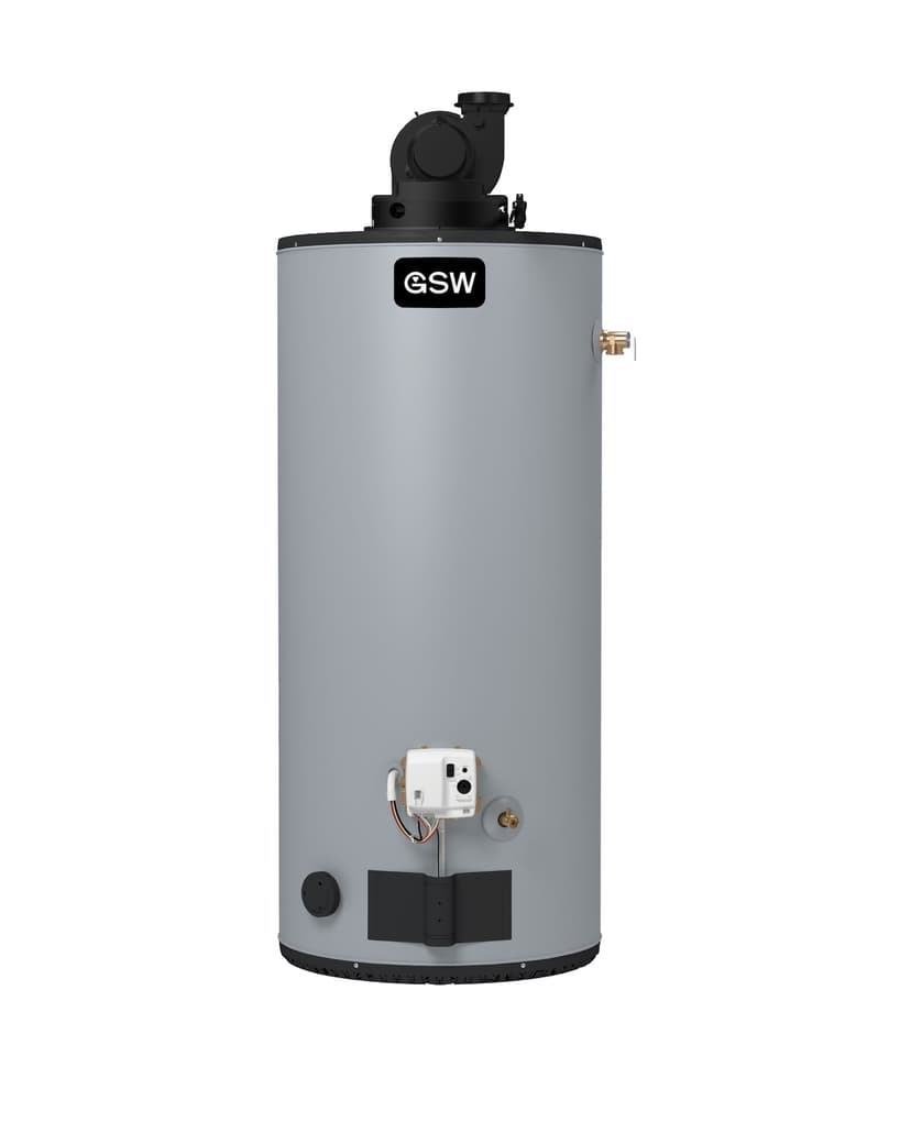 GSW G650S40N-PV-ES2 40,000-BTU 189-L Natural Gas Water Heater, Metallic
