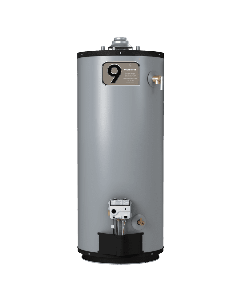 Moffat G940S40N-AV 40,000-BTU 151-L Conventional Gas Water Heater, Metallic