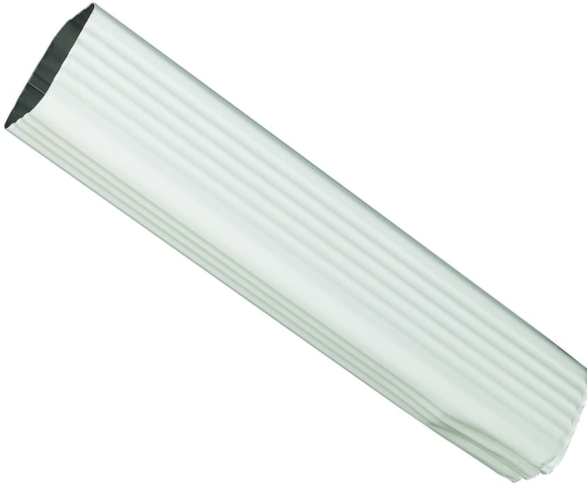 Amerimax Aluminum Downspout Extension, 2 x 3 x 15-in, White