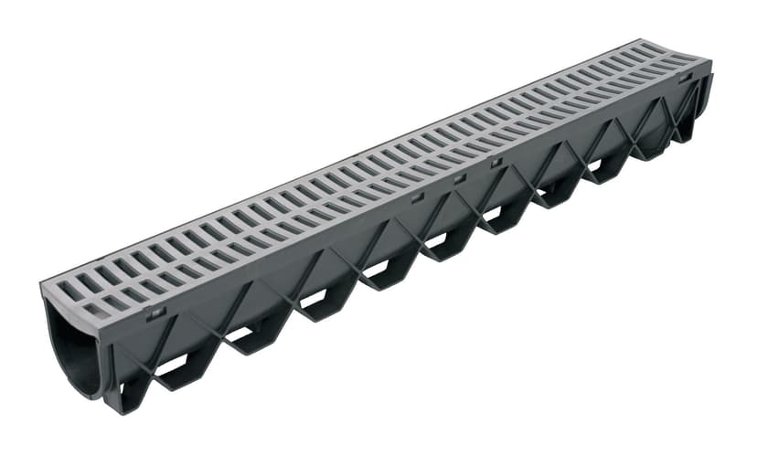 RELN 40-in Drain Storm with Portland Grey Grate