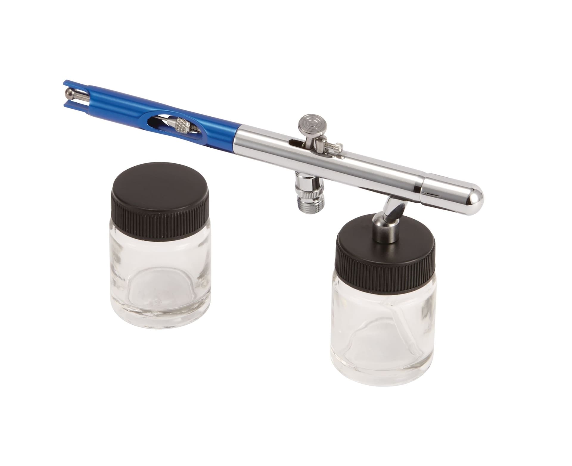 Mastercraft Multi-Purpose Dual Action Air brush Air Paint Sprayer Kit with Adjustable Patterns