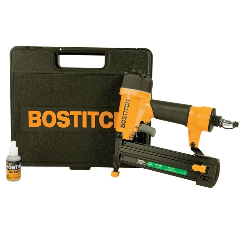 Bostitch SB-2IN1 18-Gauge 2-in-1 Pneumatic Narrow Crown Stapler & Brad Nailer Kit