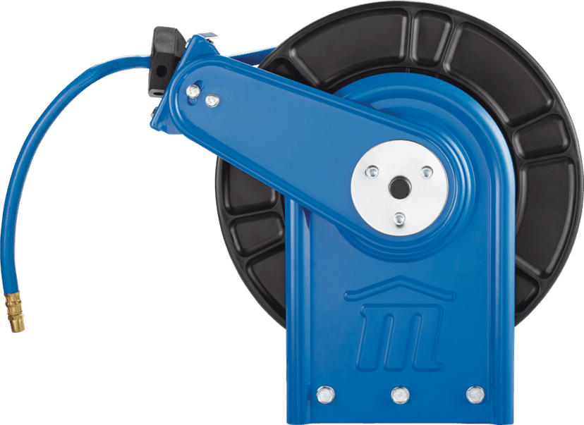 Mastercraft PVC Air Hose Reel, 3/8-in x 50-ft