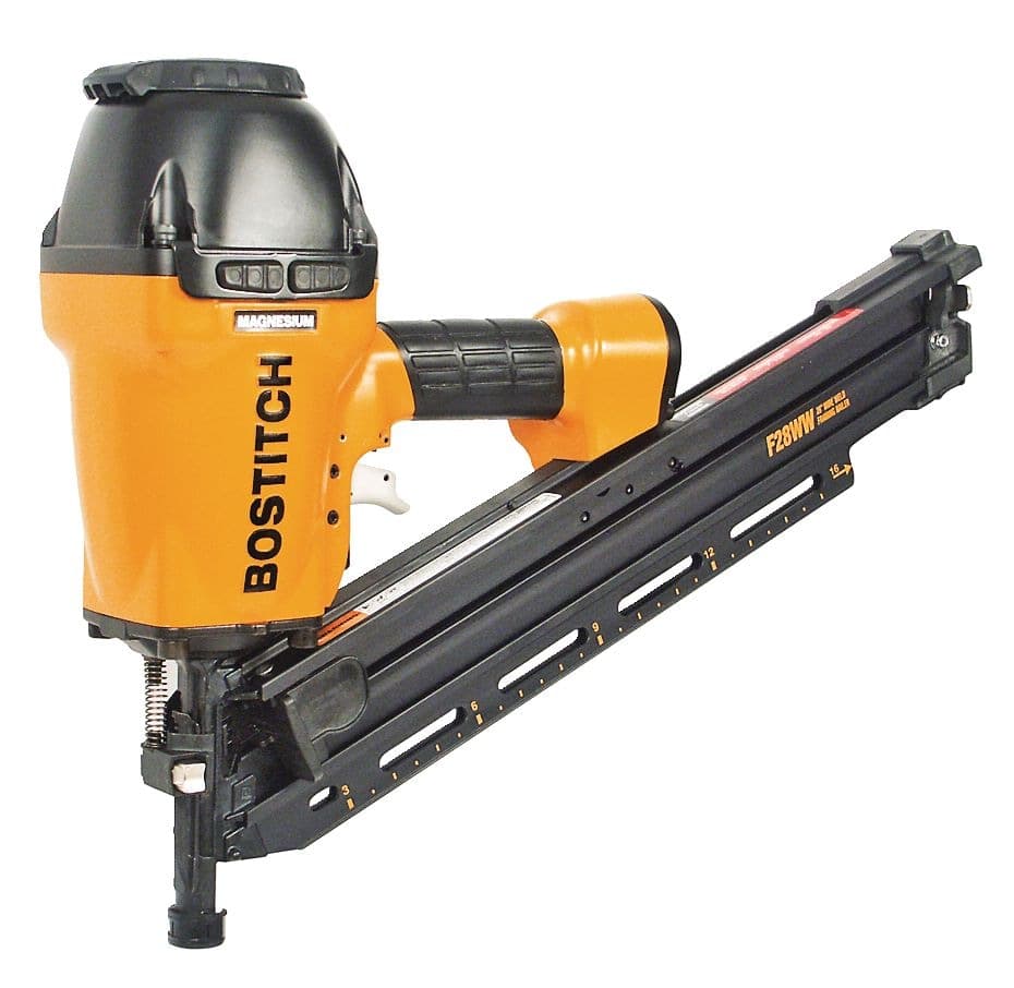 Bostitch F28WW Clipped Head 3-1/2-in Stick Pneumatic Framing Nailer