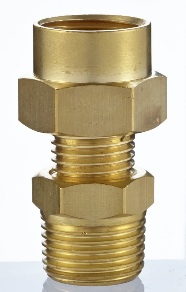 Mastercraft Brass 3/8-in & 1/4-in NPT Reducer & Increaser