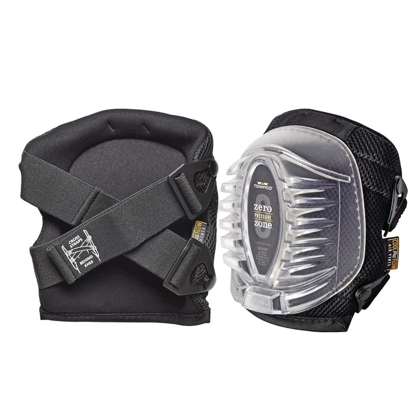 Tommyco GELite Rough/All-Terrain Knee Pads, Black, 1-Pair