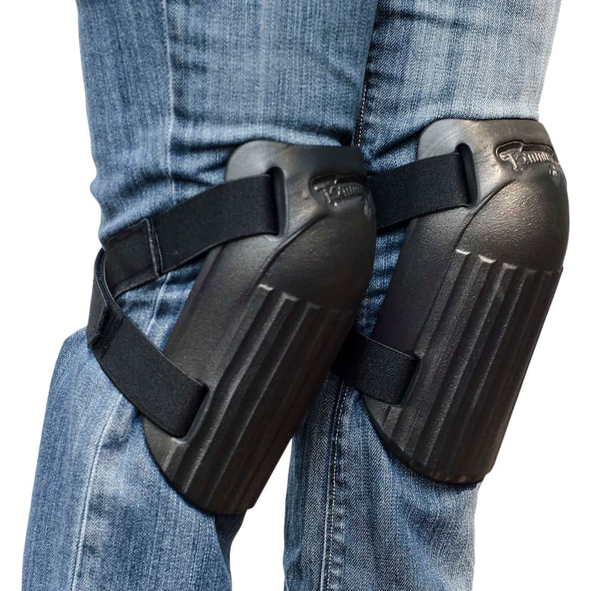 TommyCo T-Foam Tradesman General-Purpose Kneepads, Black, 1-Pair
