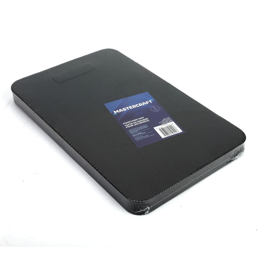 Mastercraft Anti-Slip Foam Kneeling Mat, Black, 44-cm