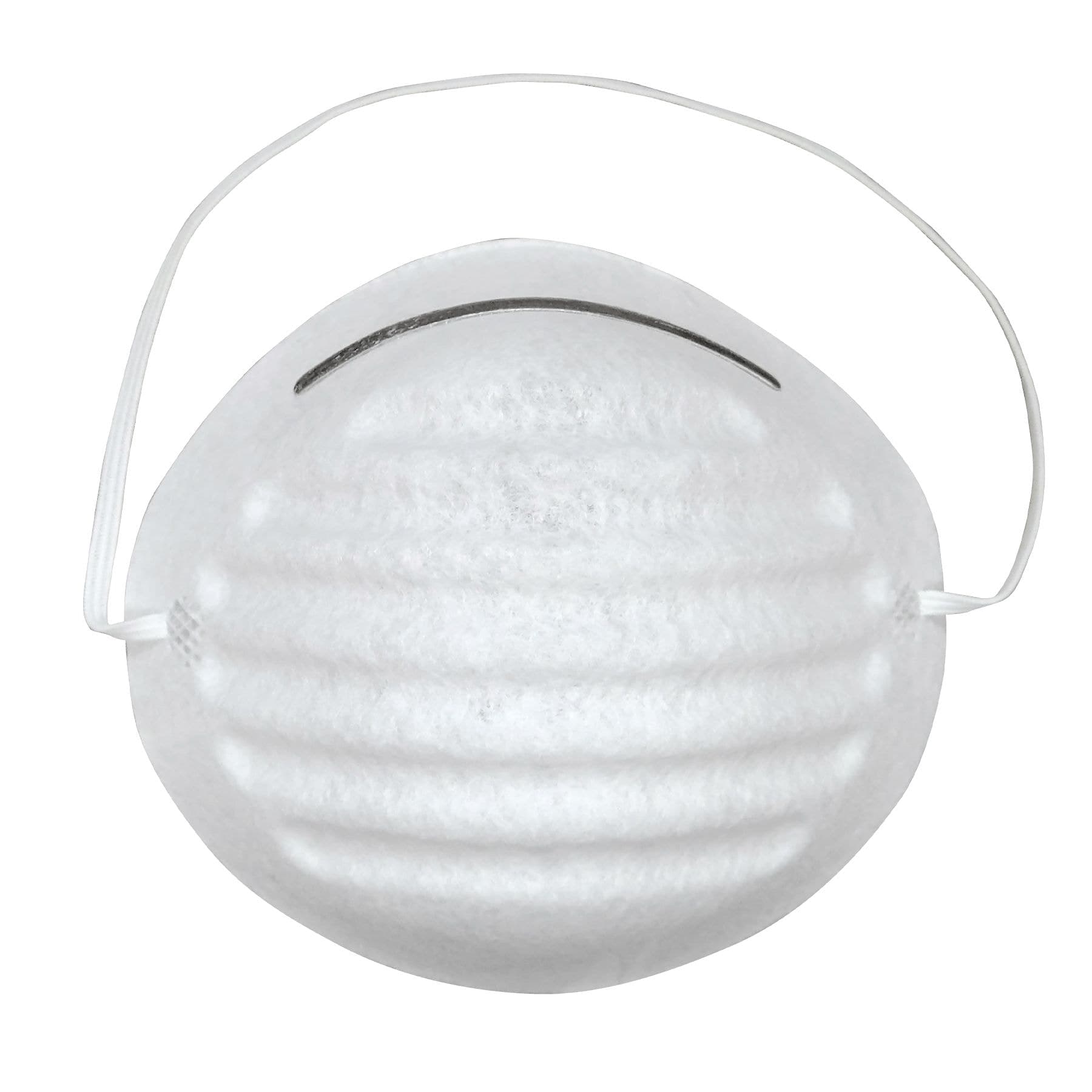 First Aid Central Disposable Dust Masks with Adjustable Metal Nose Clip, 5-pk