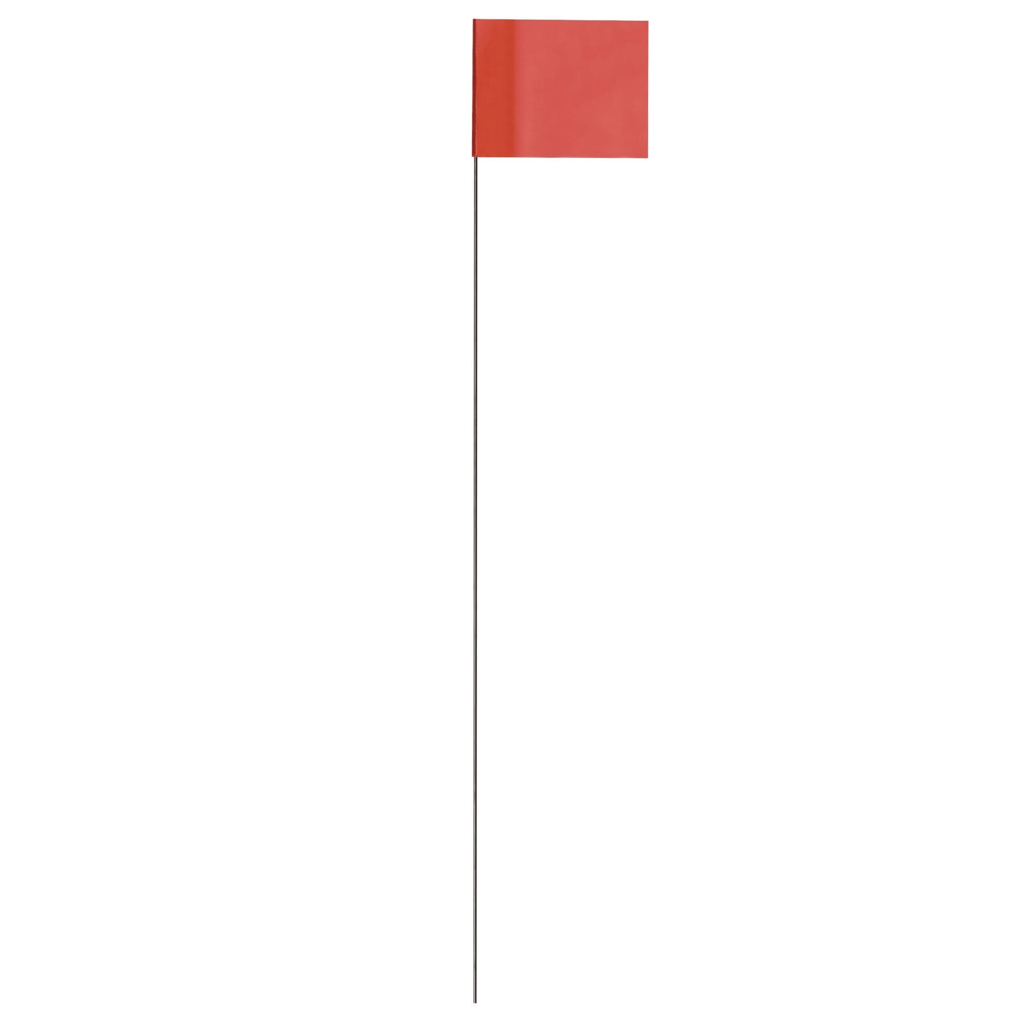 100PC Orange Safety Flag